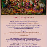 Maha Pushpabhisek, Sunday, May5